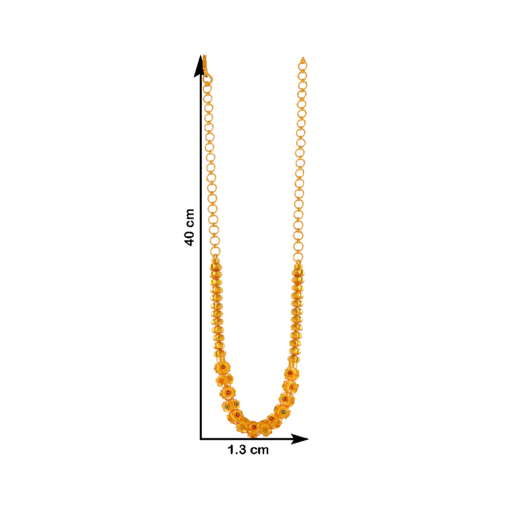 P.c. Chandra Jewellers 22KT Yellow Gold Necklace For Women - Image 4