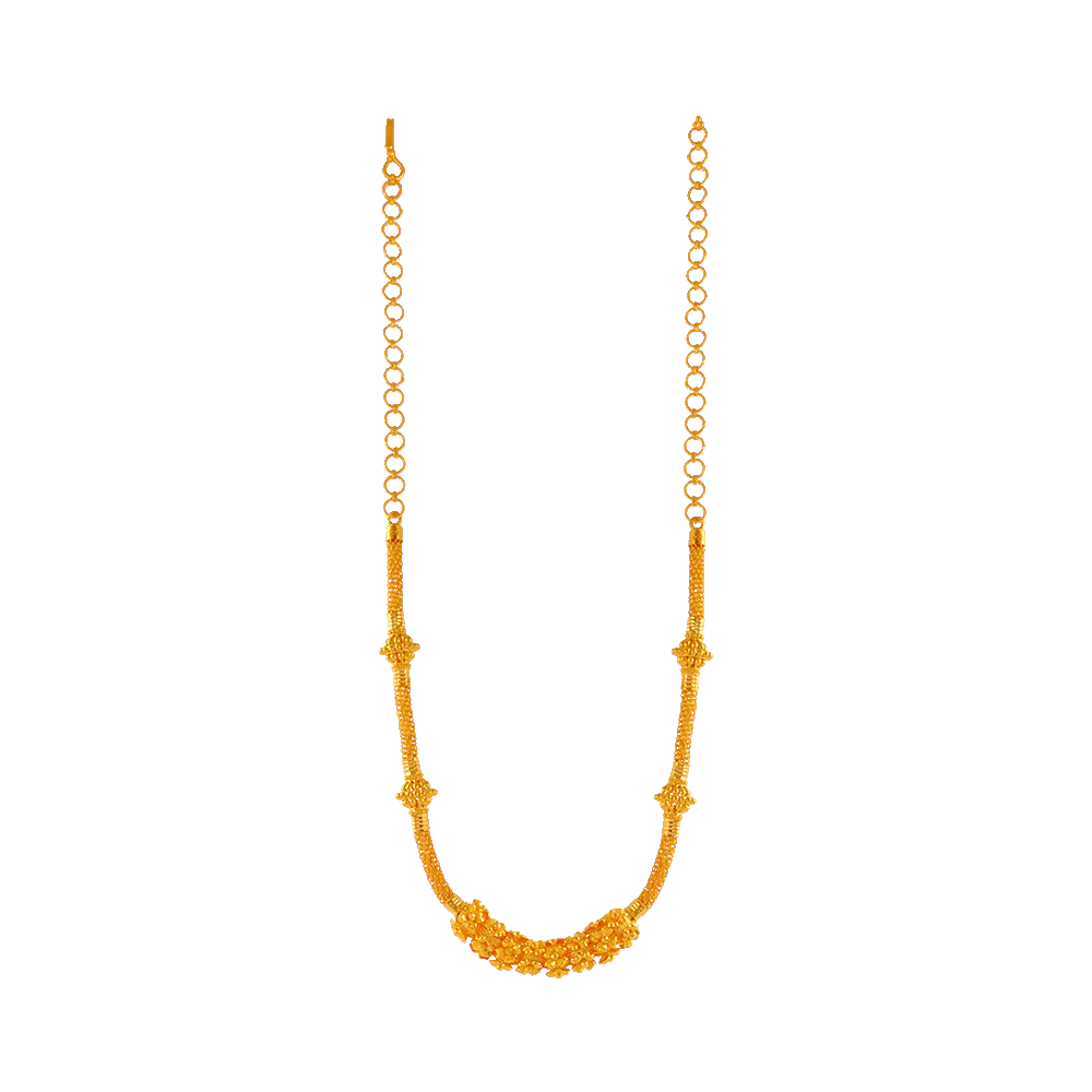 P.c. Chandra Jewellers 22KT Yellow Gold Necklace For Women - Image 4