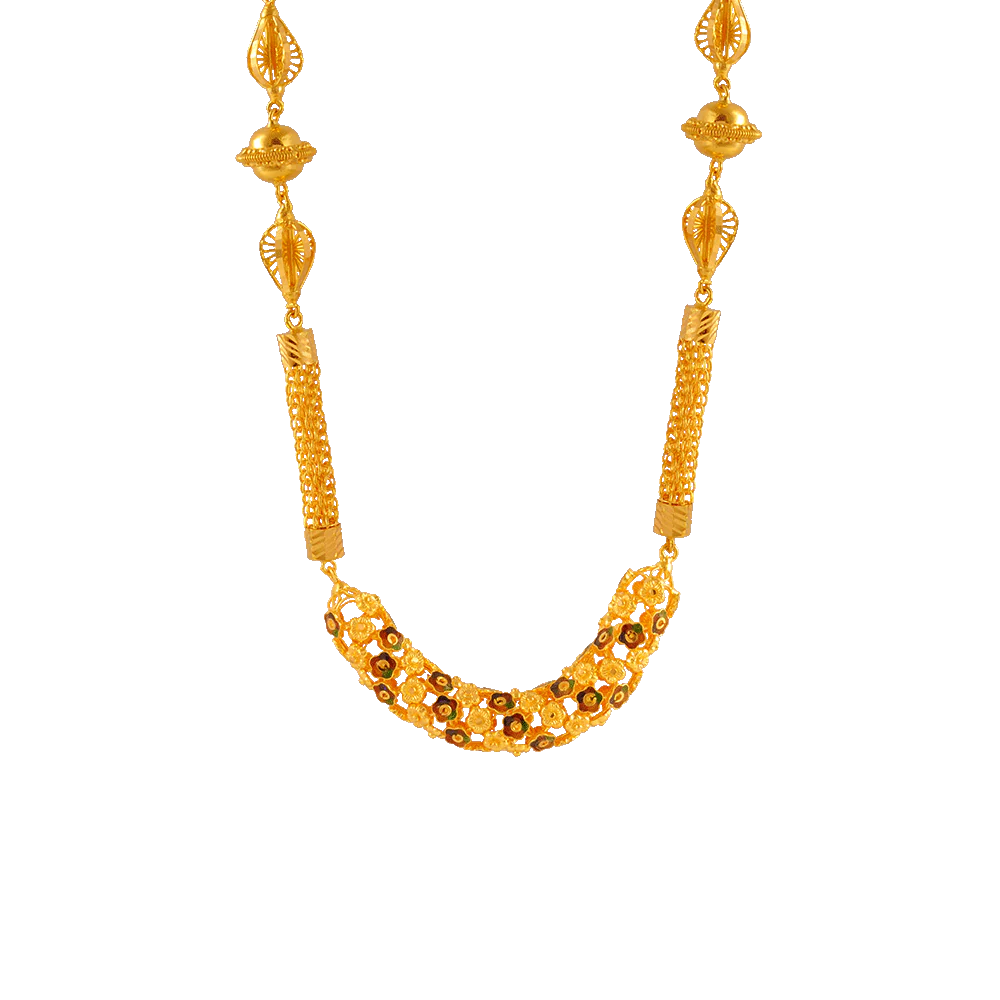 P.c. Chandra Jewellers 22KT Yellow Gold Necklace For Women - Image 2