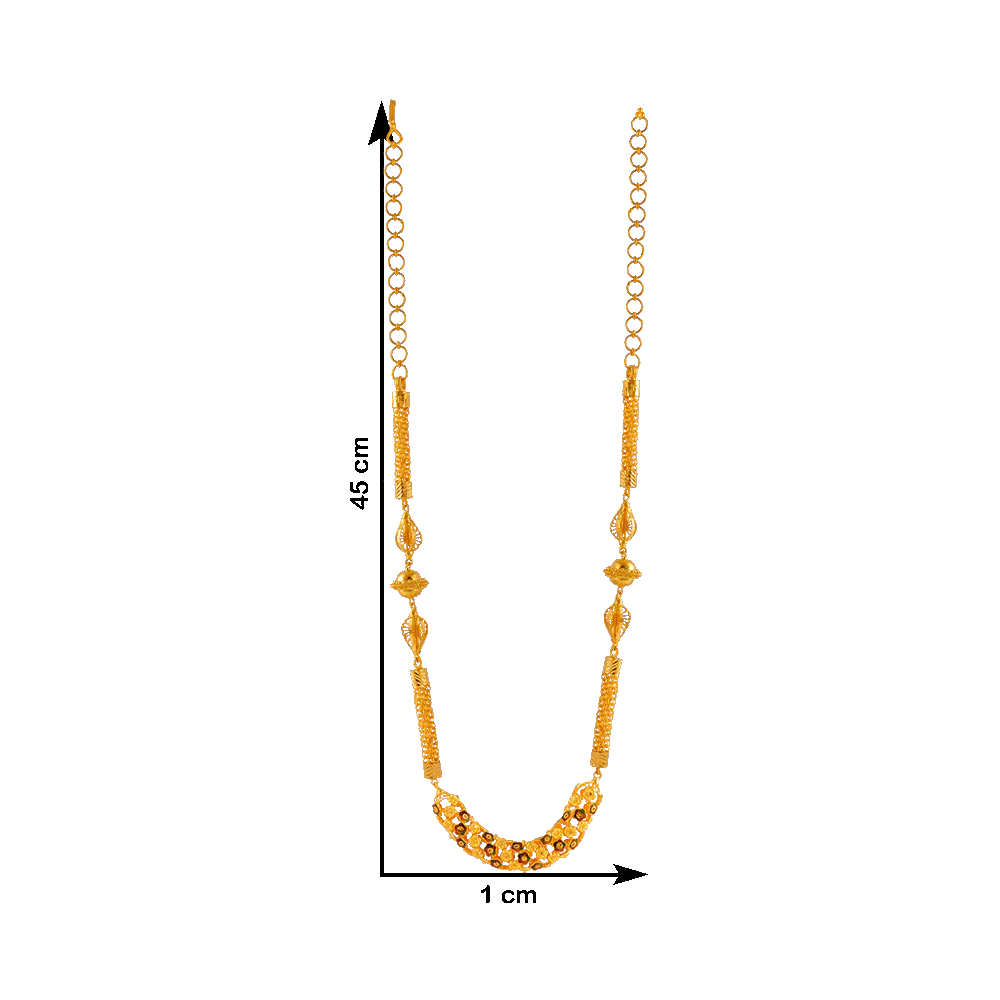 P.c. Chandra Jewellers 22KT Yellow Gold Necklace For Women - Image 3