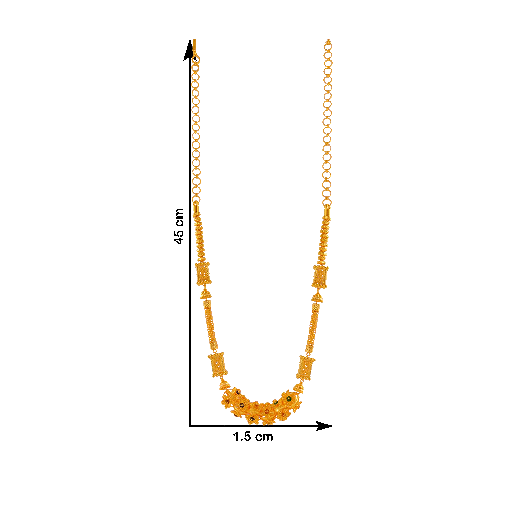 P.c. Chandra Jewellers 22KT Yellow Gold Necklace For Women - Image 3
