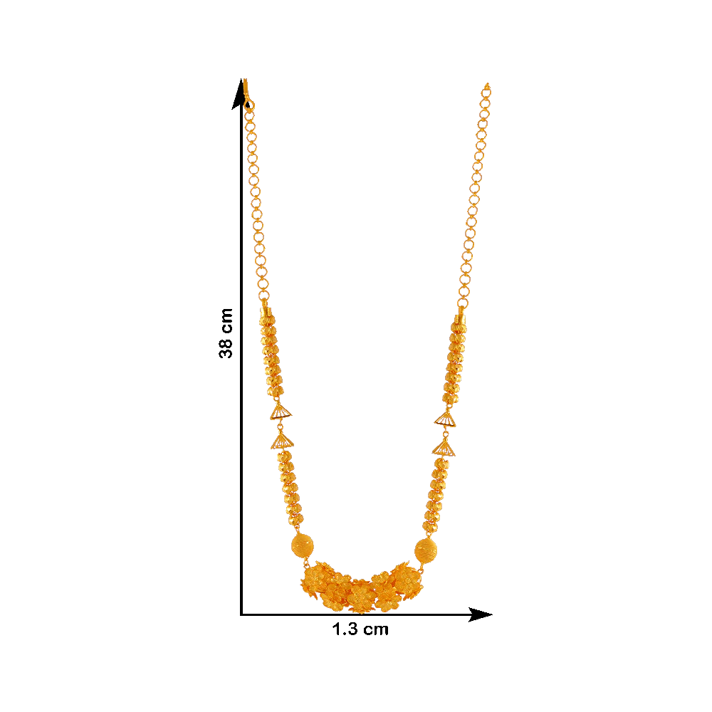 P.c. Chandra Jewellers 22KT Yellow Gold Necklace For Women - Image 4