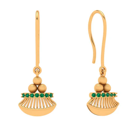 Pc Chandra 22k Gold Earrings For Women, Jhumka Earrings Designs - Image 2