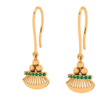 Pc Chandra 22k Gold Earrings For Women, Jhumka Earrings Designs - Image 4