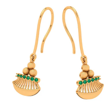 Pc Chandra 22k Gold Earrings For Women, Jhumka Earrings Designs - Image 7