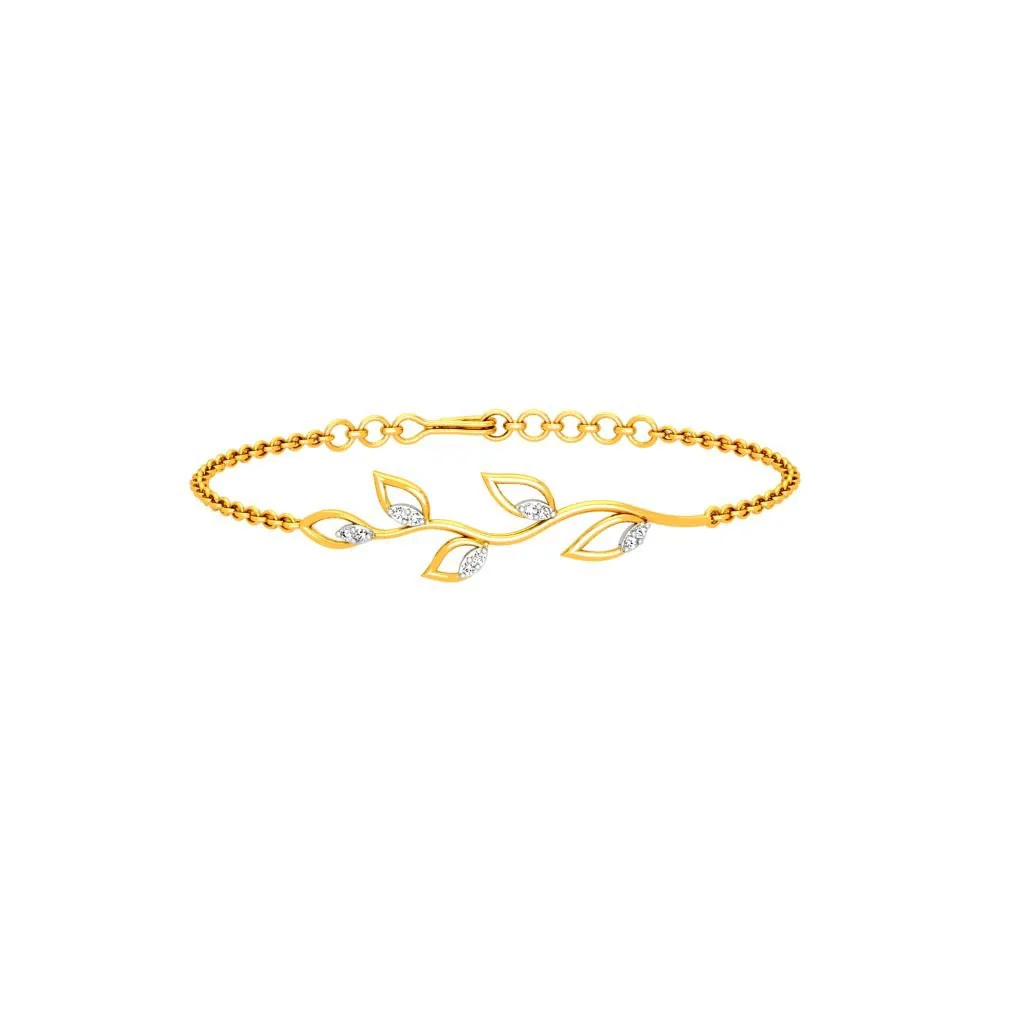 Precious Petal Gold Bracelet - Image 3
