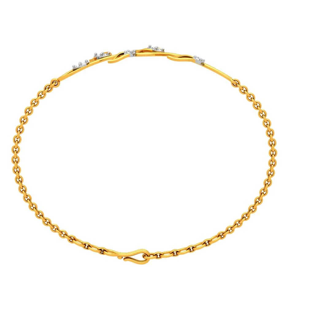 Precious Petal Gold Bracelet - Image 5