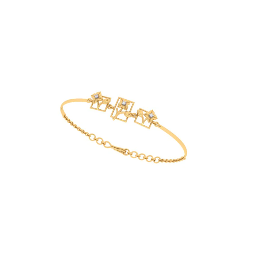 Pure Gold Bracelet With Aesthetic Look And Design - Image 7