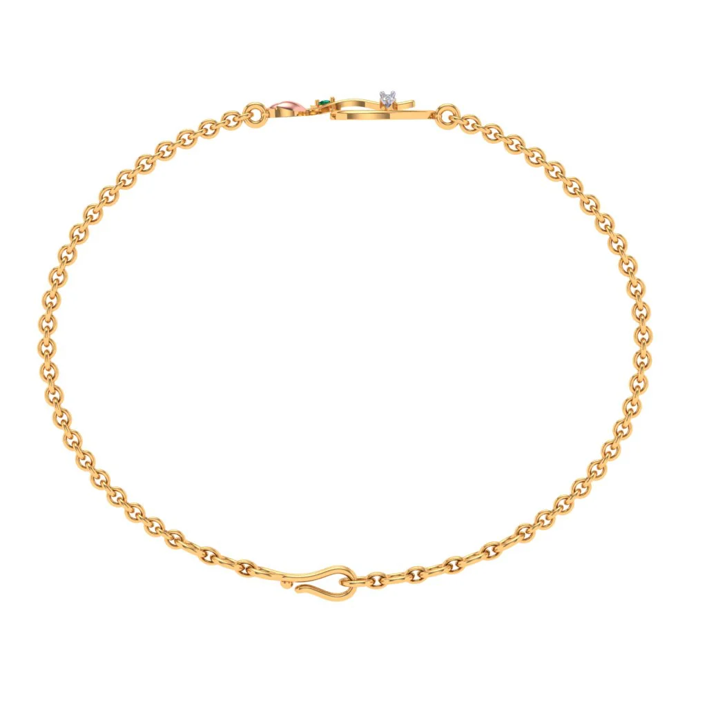 Pure Heart Gold & Diamond Bracelet - Image 3