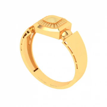 Rare 22k Male Gold Ring From Mugdhaa Collection - Image 2