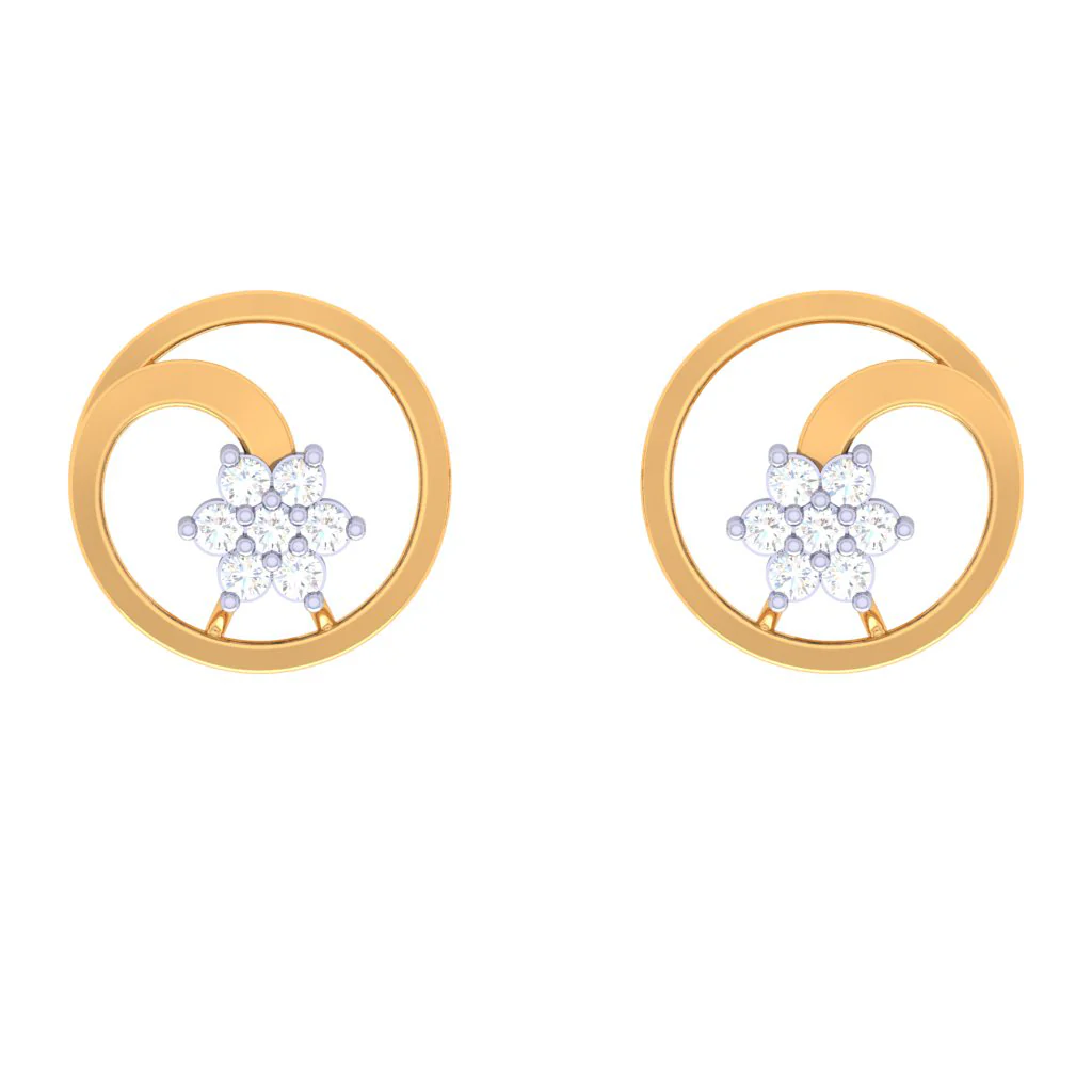 Ravishing Regular Wear Diamond Earrings