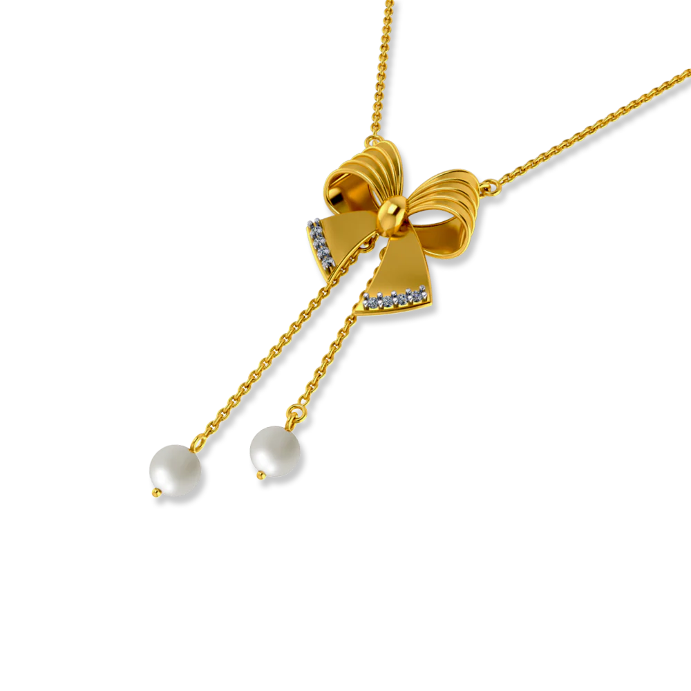 Shimmering Striking Diamond Necklace - Image 3