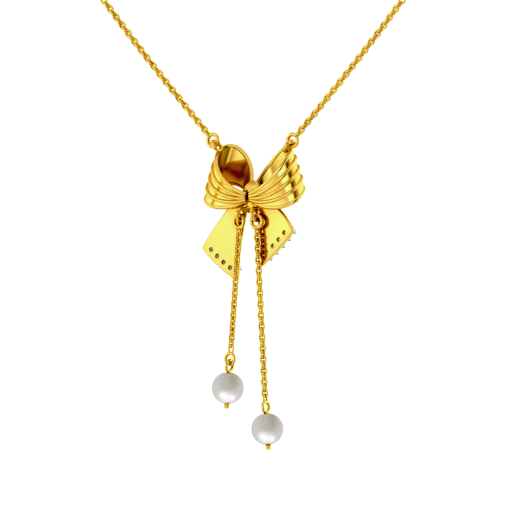Shimmering Striking Diamond Necklace - Image 4