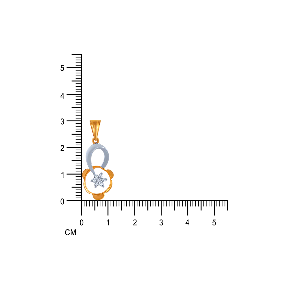 Shining Star-like Diamond Pendant - Image 5
