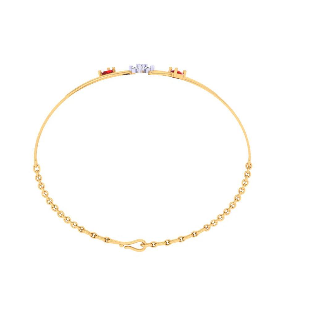 Sophisticated Chic Gold Bracelet - Image 3