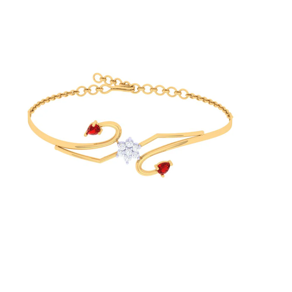 Sophisticated Chic Gold Bracelet - Image 5