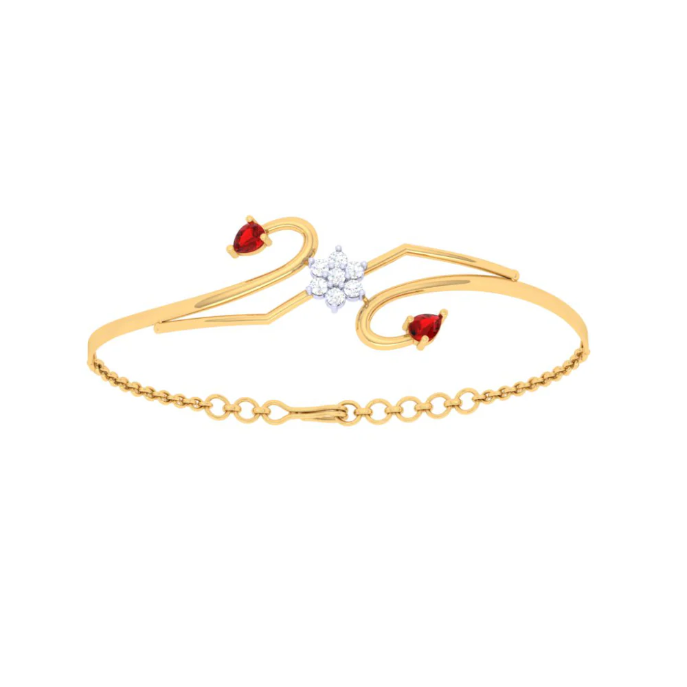 Sophisticated Chic Gold Bracelet - Image 6