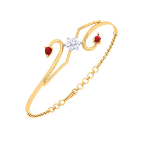 Sophisticated Chic Gold Bracelet - Image 7