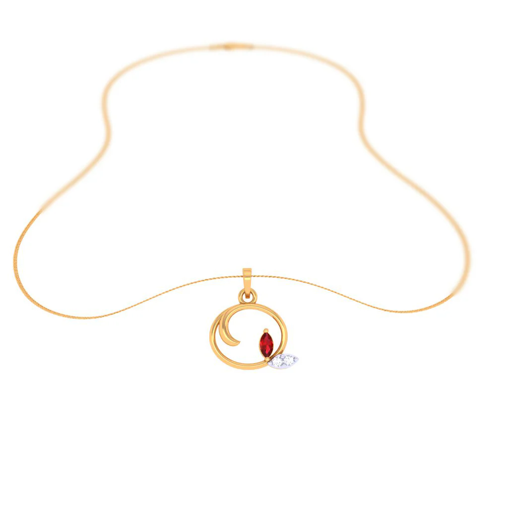 Spectacular Gold Diamond Pendant - Image 7