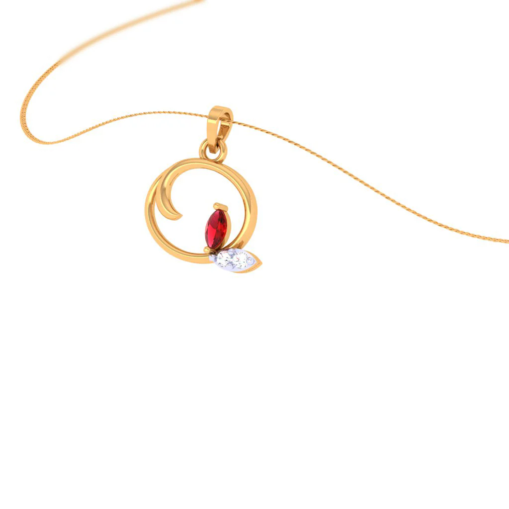 Spectacular Gold Diamond Pendant - Image 8