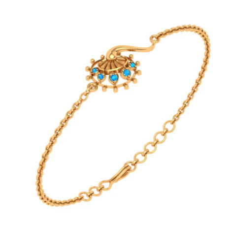 Spellbinding 22k Gold Bracelet For Women - Image 4