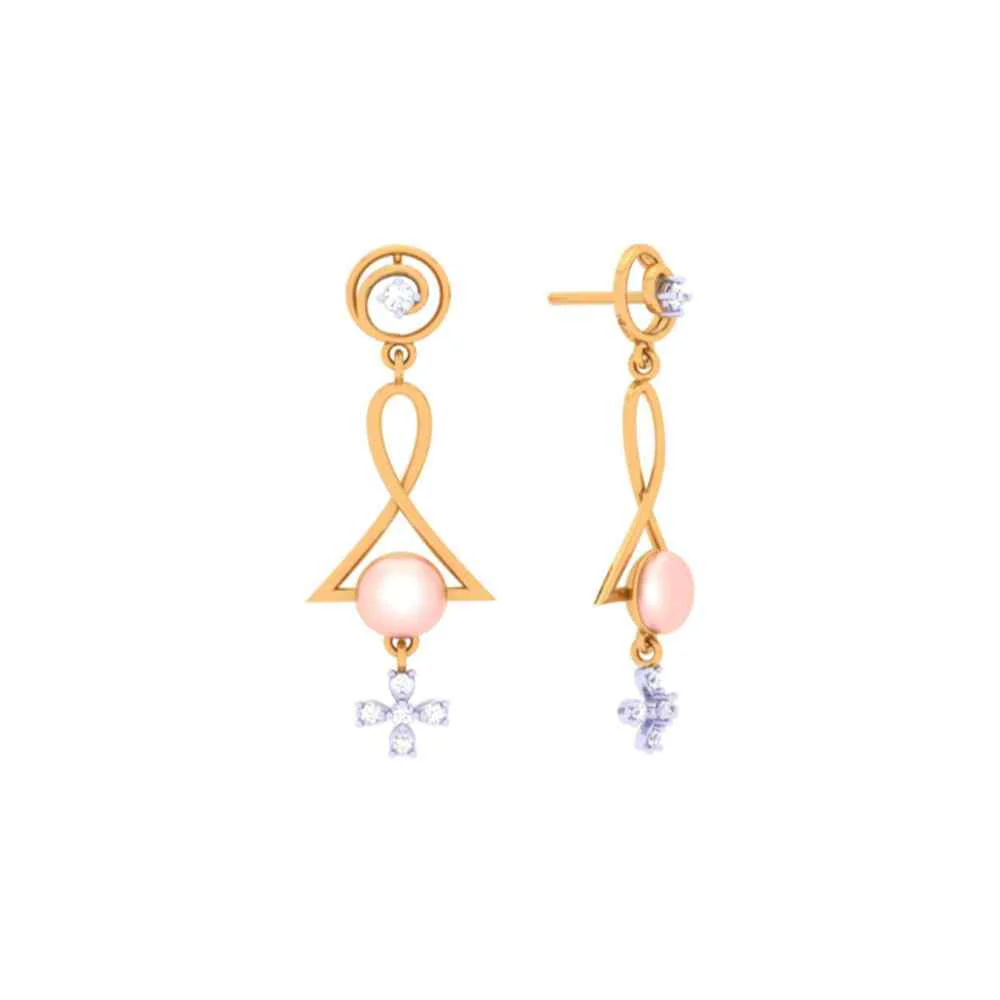 Stone Studded Gold Jhumka Exclusively For You - Image 2