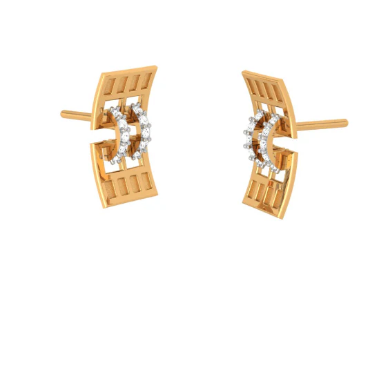 Studded Drop Earrings - Image 5