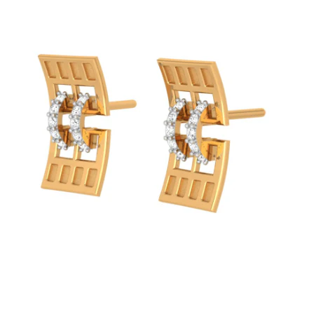 Studded Drop Earrings - Image 6