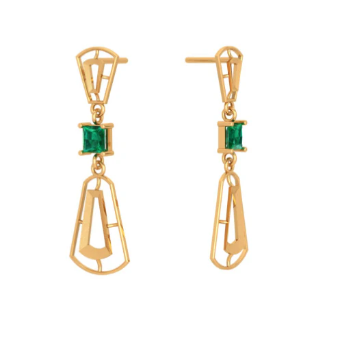 Trendsetter Gold Earrings - Image 4