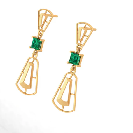 Trendsetter Gold Earrings - Image 5