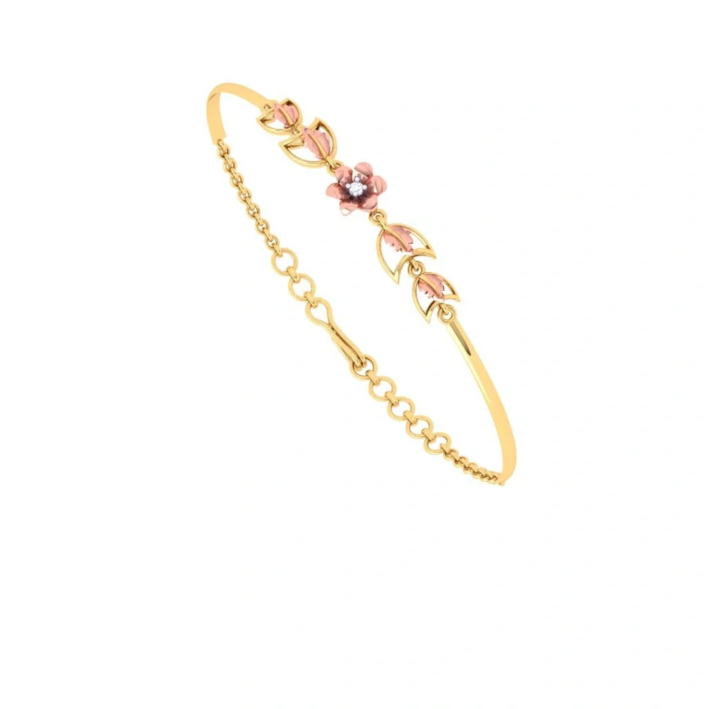 Unique Gold Bracelet Design For Women - Image 2
