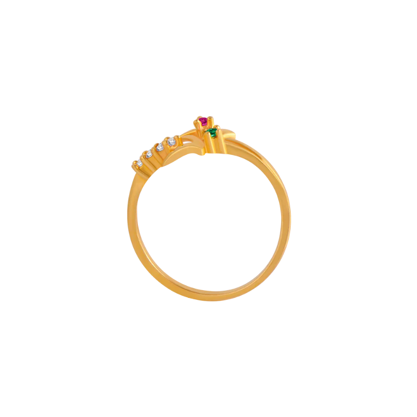Unique Gold Ring Design For Women For Everyday Wear - Image 3
