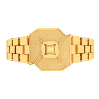 Uniquely Designed 22k Male Gold Ring From Mugdhaa Collection